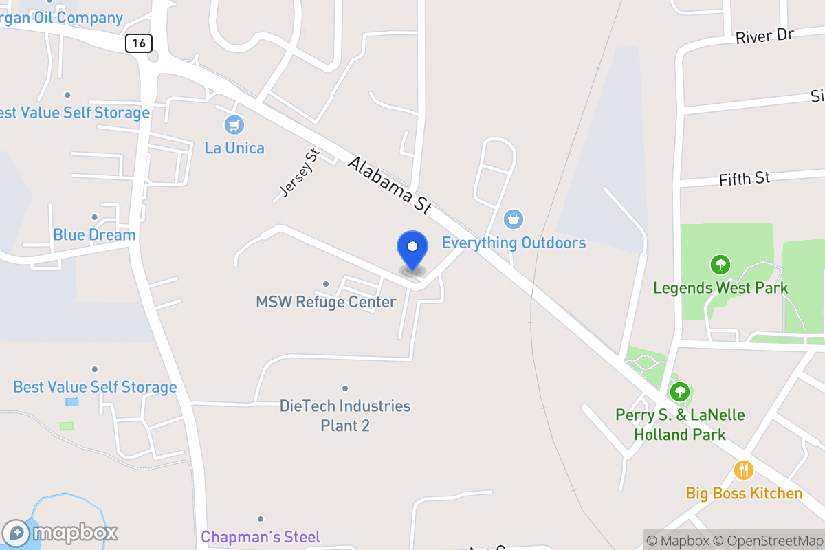 Map of 105 Refuge Way