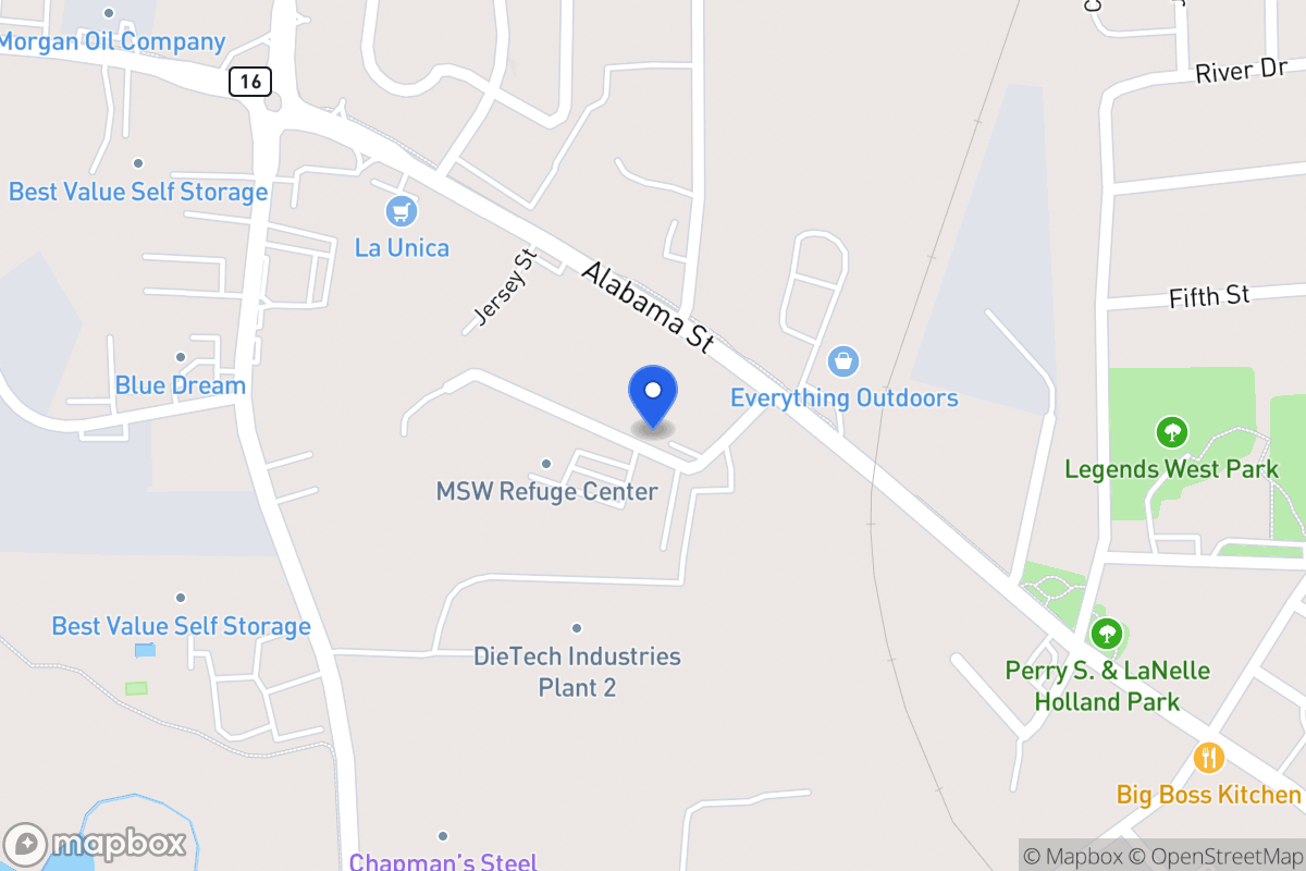 Map of 107 Refuge Way