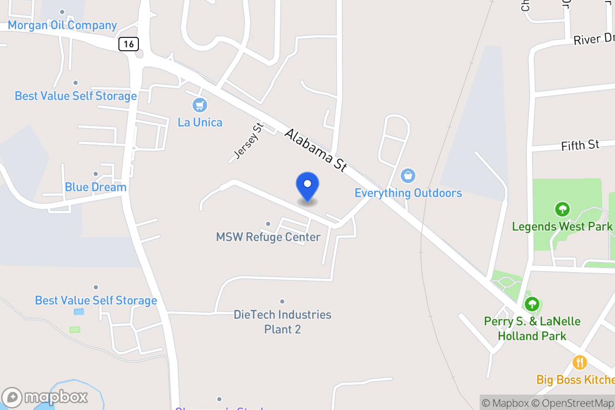 Map of 109 Refuge Way