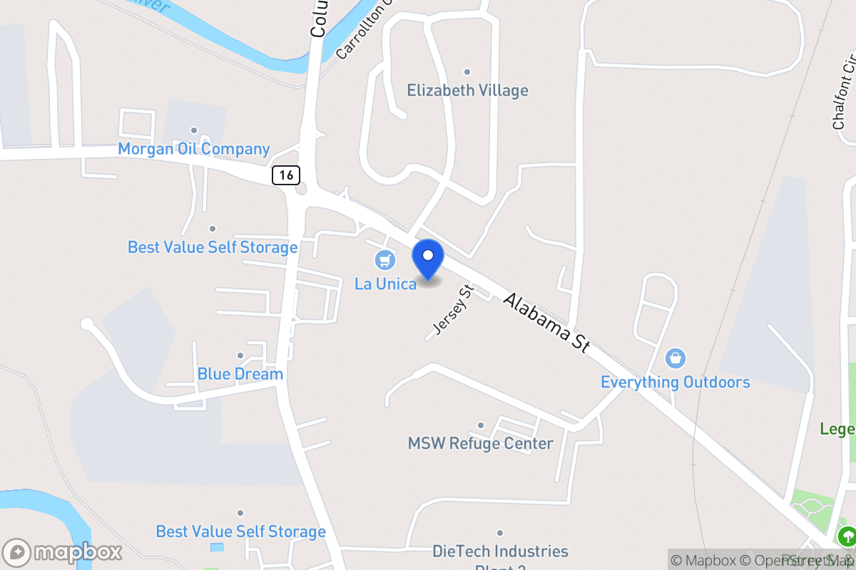 Map of 1060 Alabama St