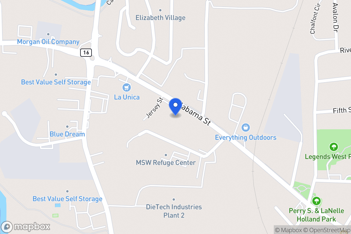 Map of 1046 Alabama St