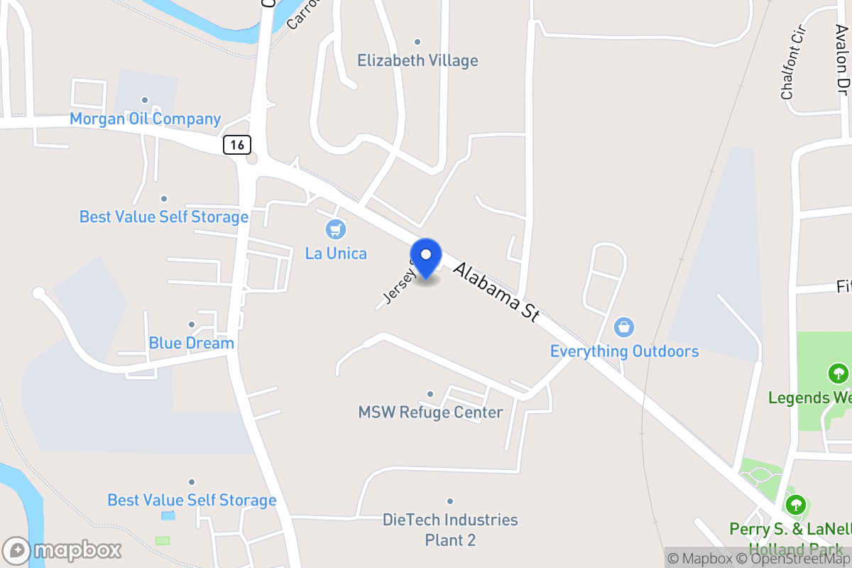 Map of 1048 Alabama St