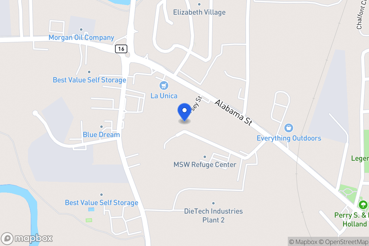 Map of 121 Refuge Way