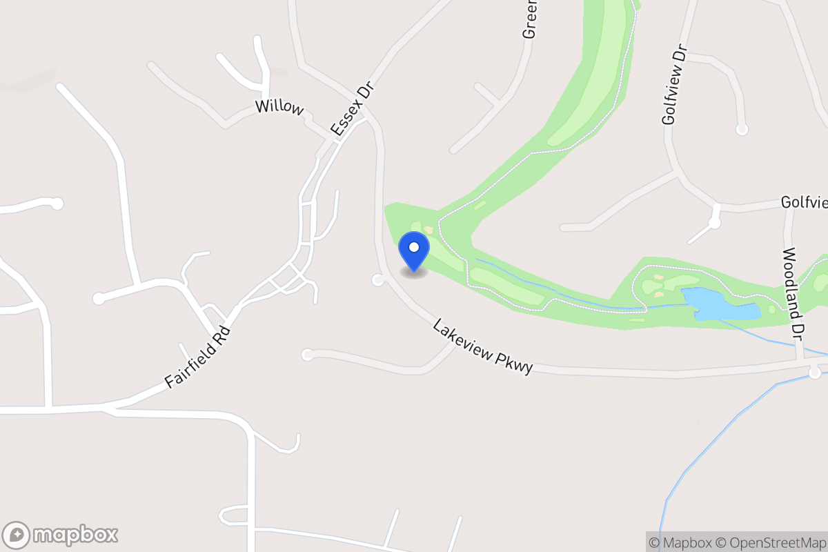 Map of 1002 Lakeview Pkwy