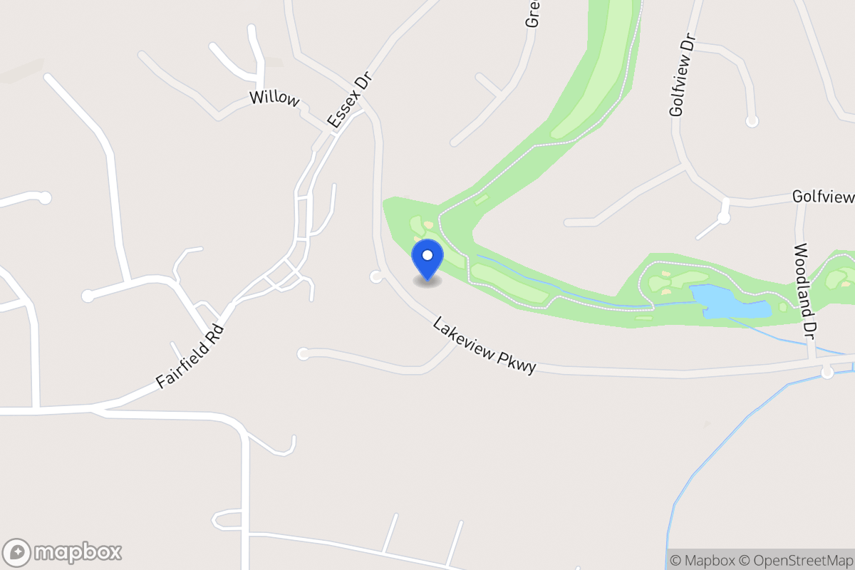 Map of 1003 Lakeview Pkwy