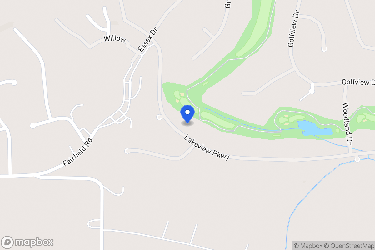 Map of 1004 Lakeview Pkwy