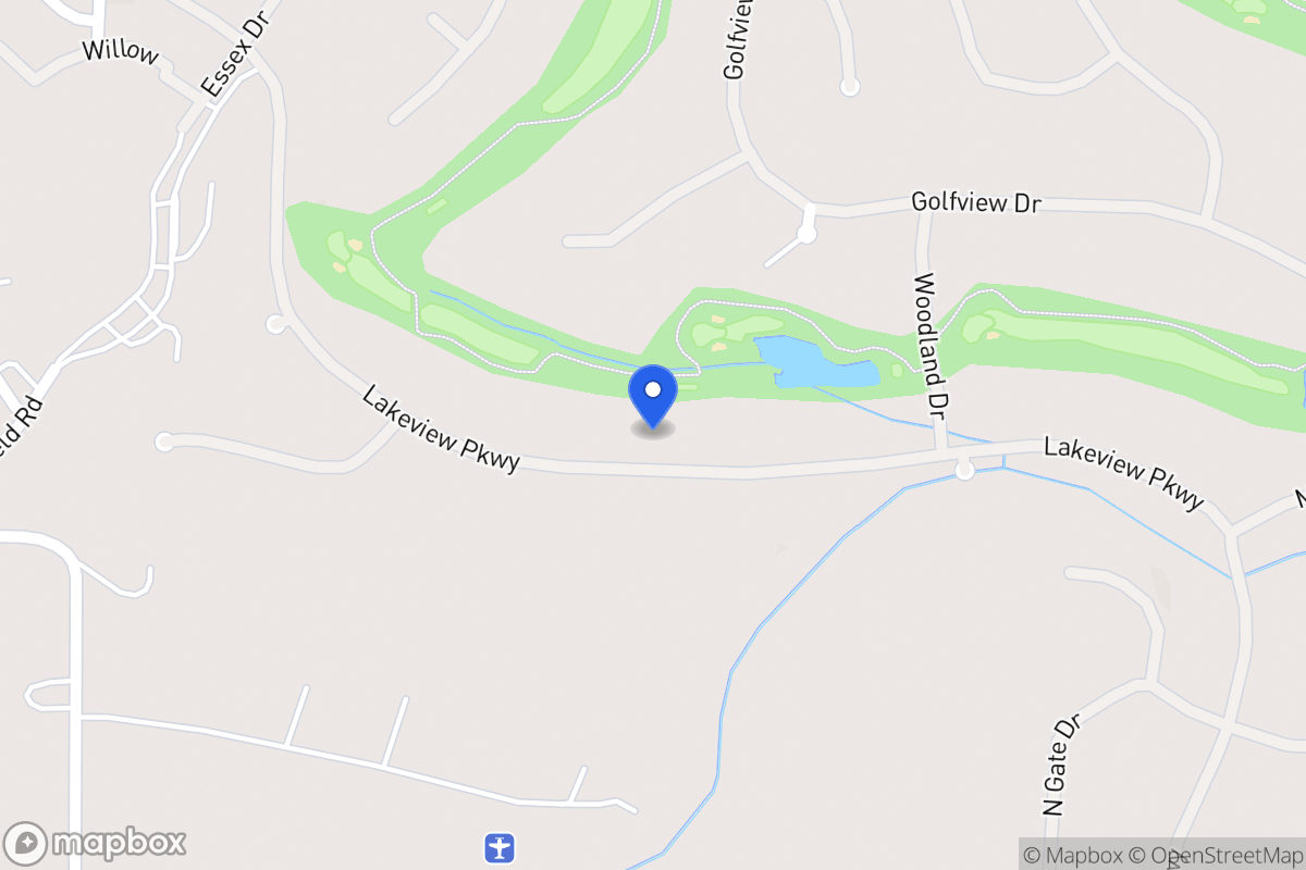 Map of 1015 Lakeview Pkwy
