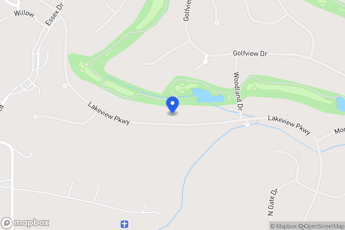 Map of 1016 Lakeview Pkwy