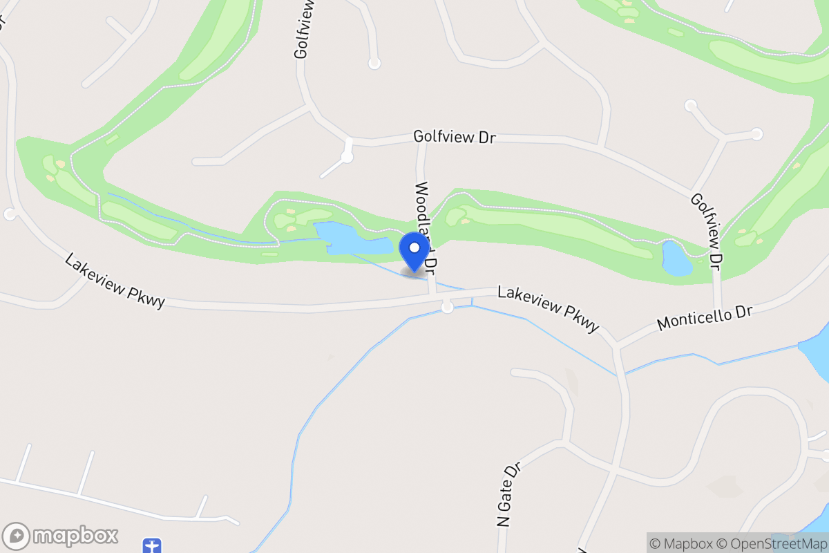 Map of 1024 Lakeview Pkwy