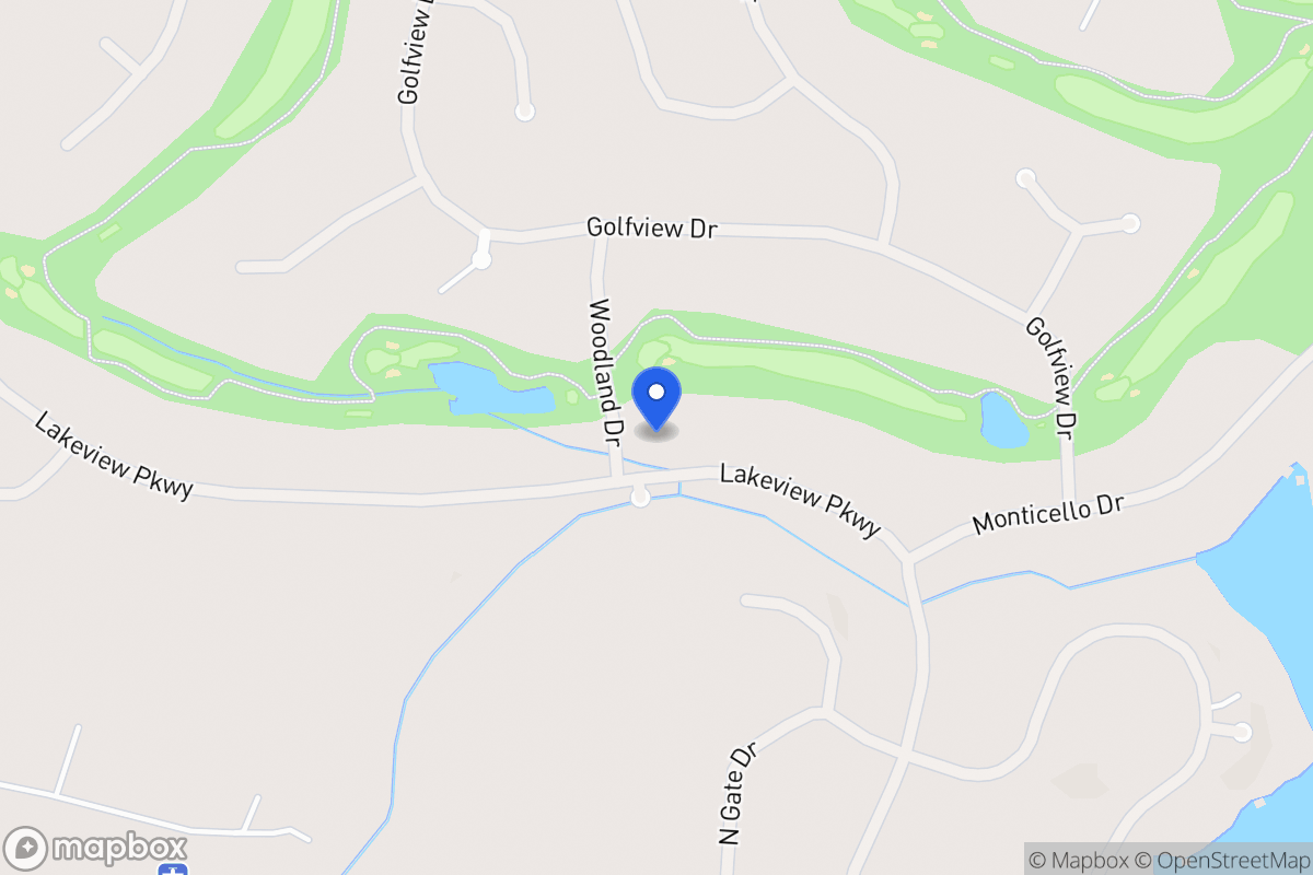Map of 1026 Lakeview Pkwy