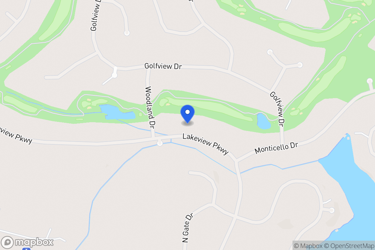 Map of 1028 Lakeview Pkwy