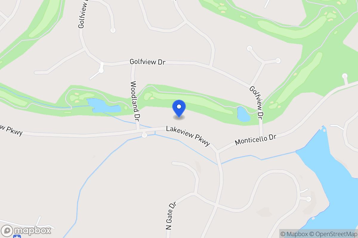 Map of 1029 Lakeview Pkwy