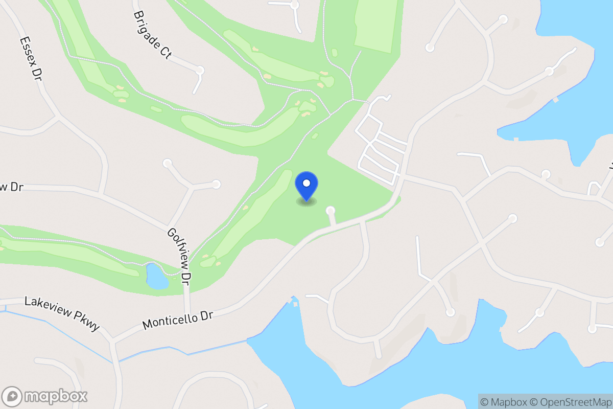 Map of 1050 Monticello Pl