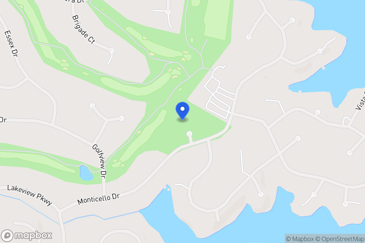 Map of 1051 Monticello Pl