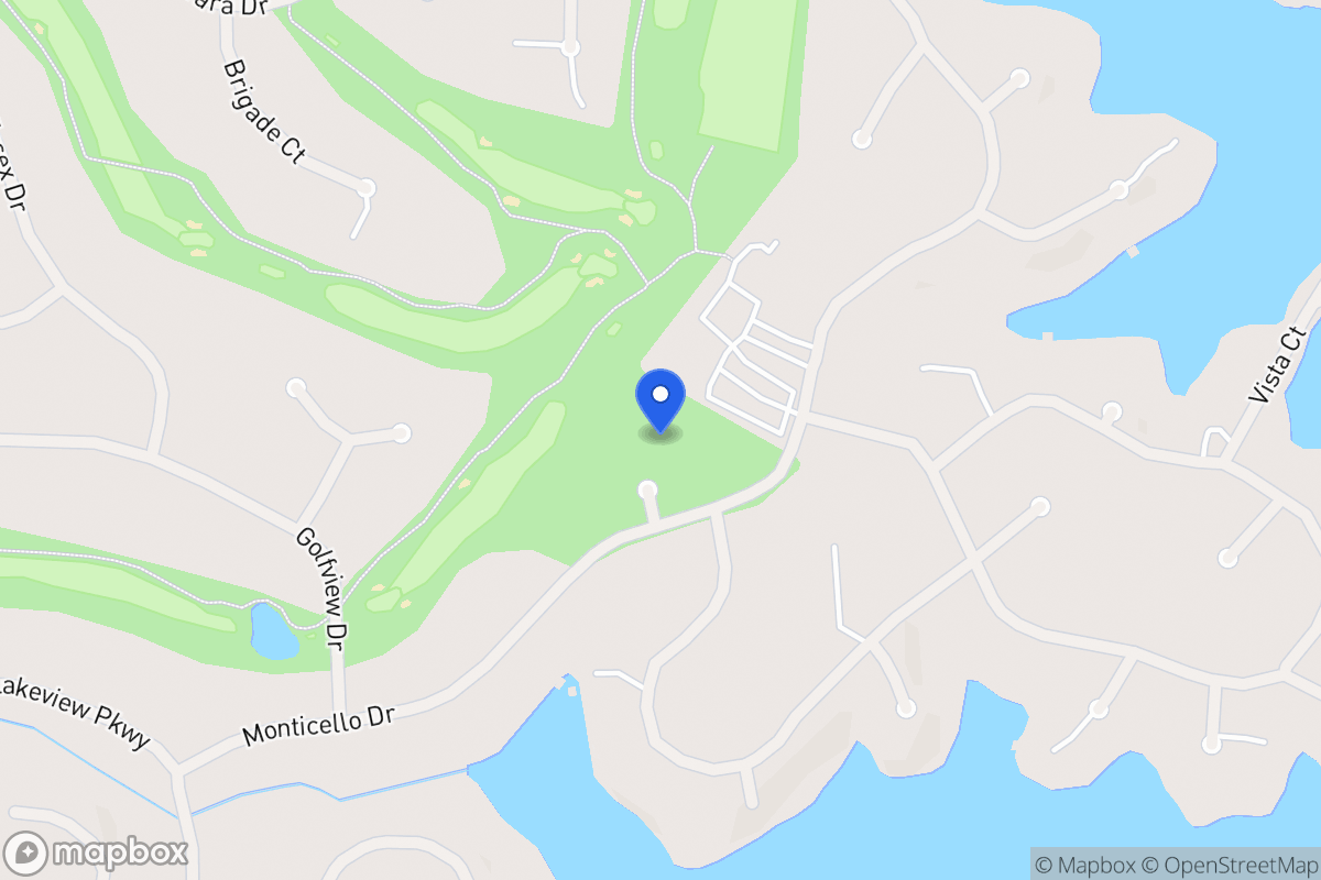 Map of 1052 Monticello Pl