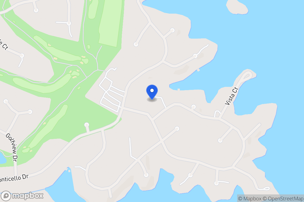 Map of 1059 Parkwood Ct