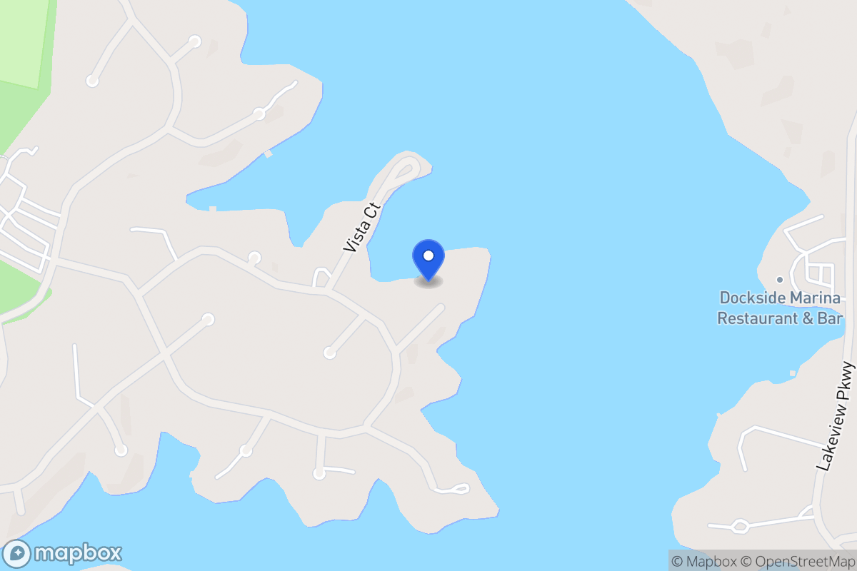 Map of 1114 Lookout Ct