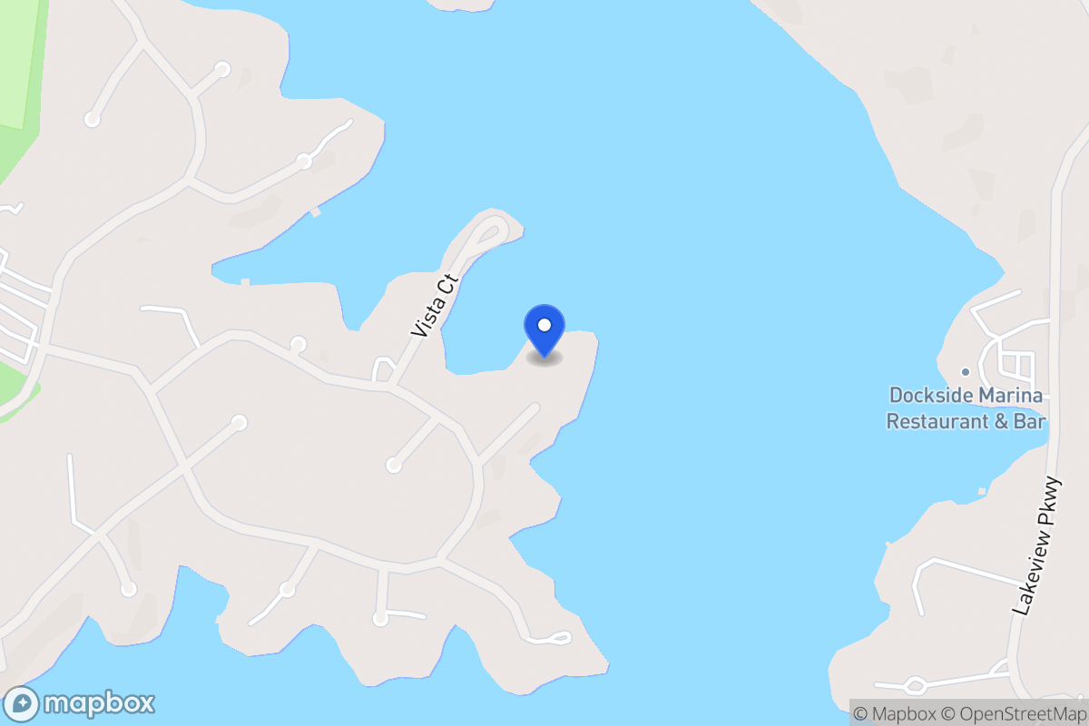 Map of 1115 Lookout Ct
