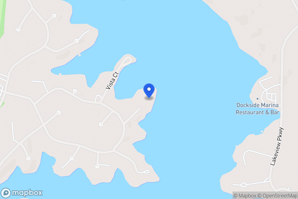 Map of 1116 Lookout Ct