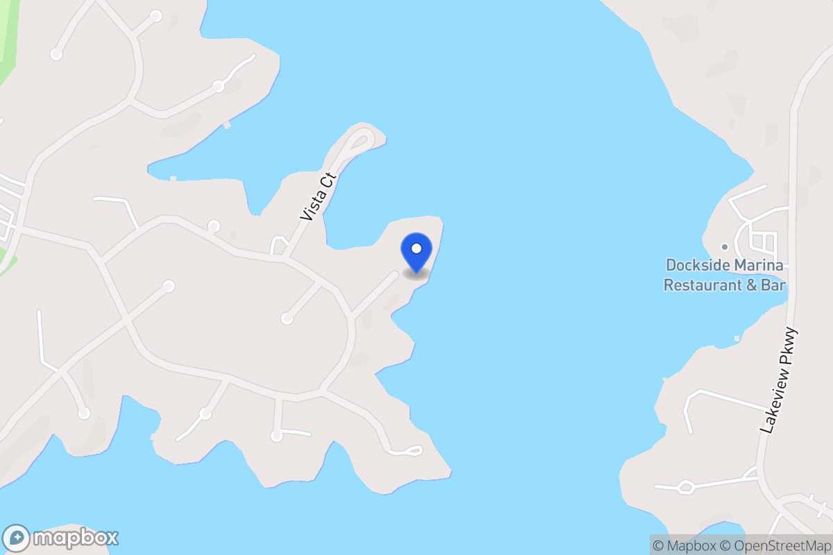 Map of 1117 Lookout Ct