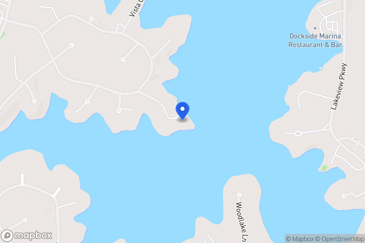 Map of 1129 Lakeshore Ct