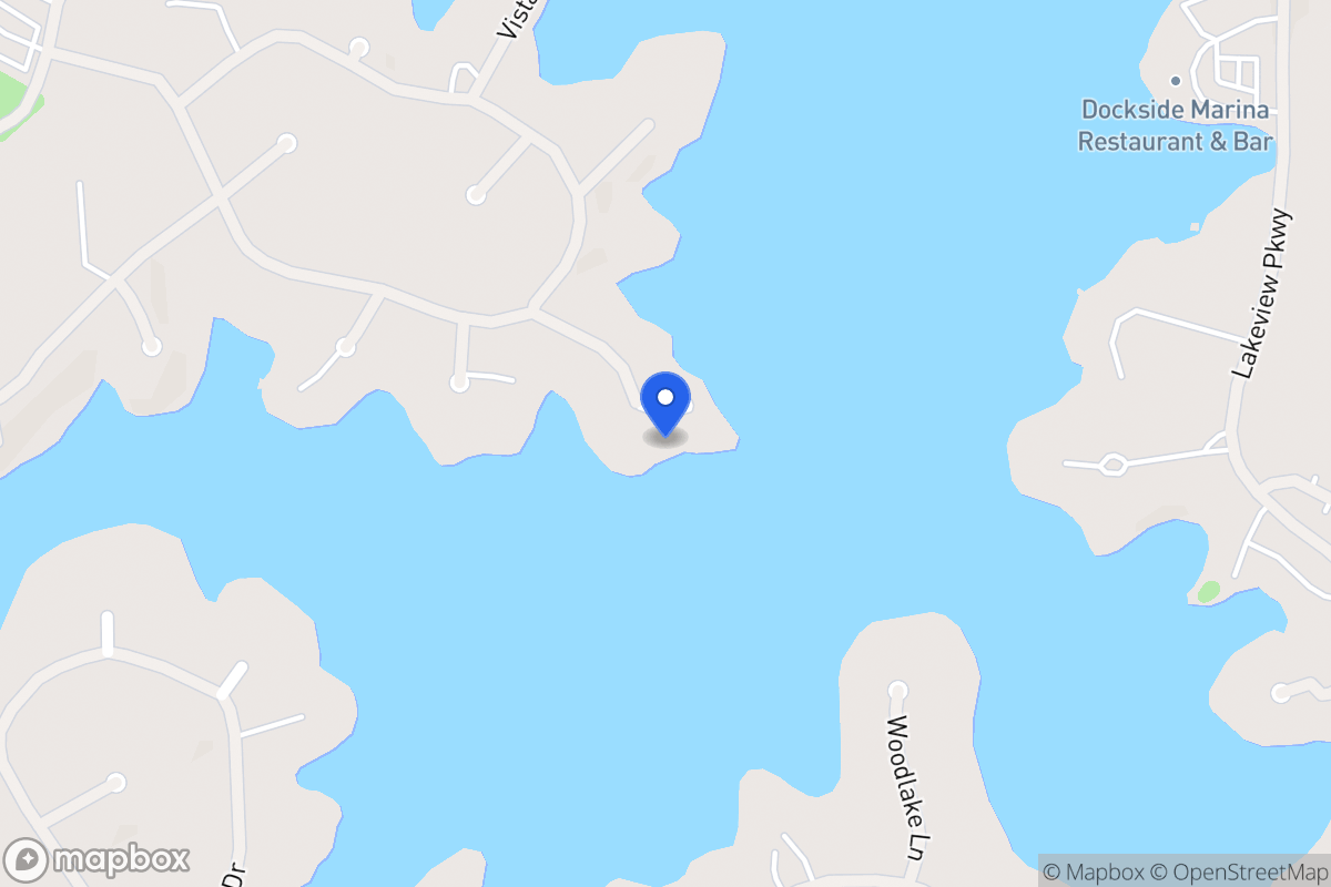 Map of 1130 Lakeshore Ct
