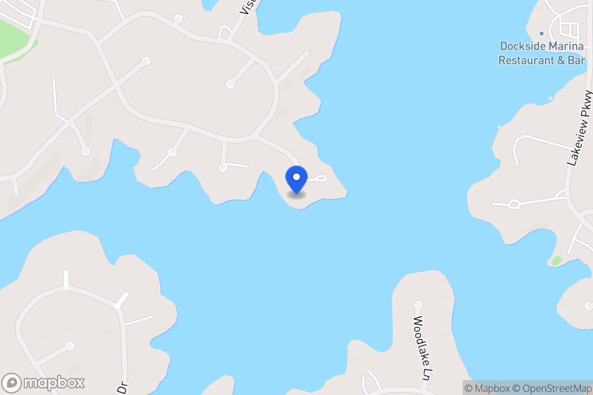 Map of 1131 Lakeshore Ct