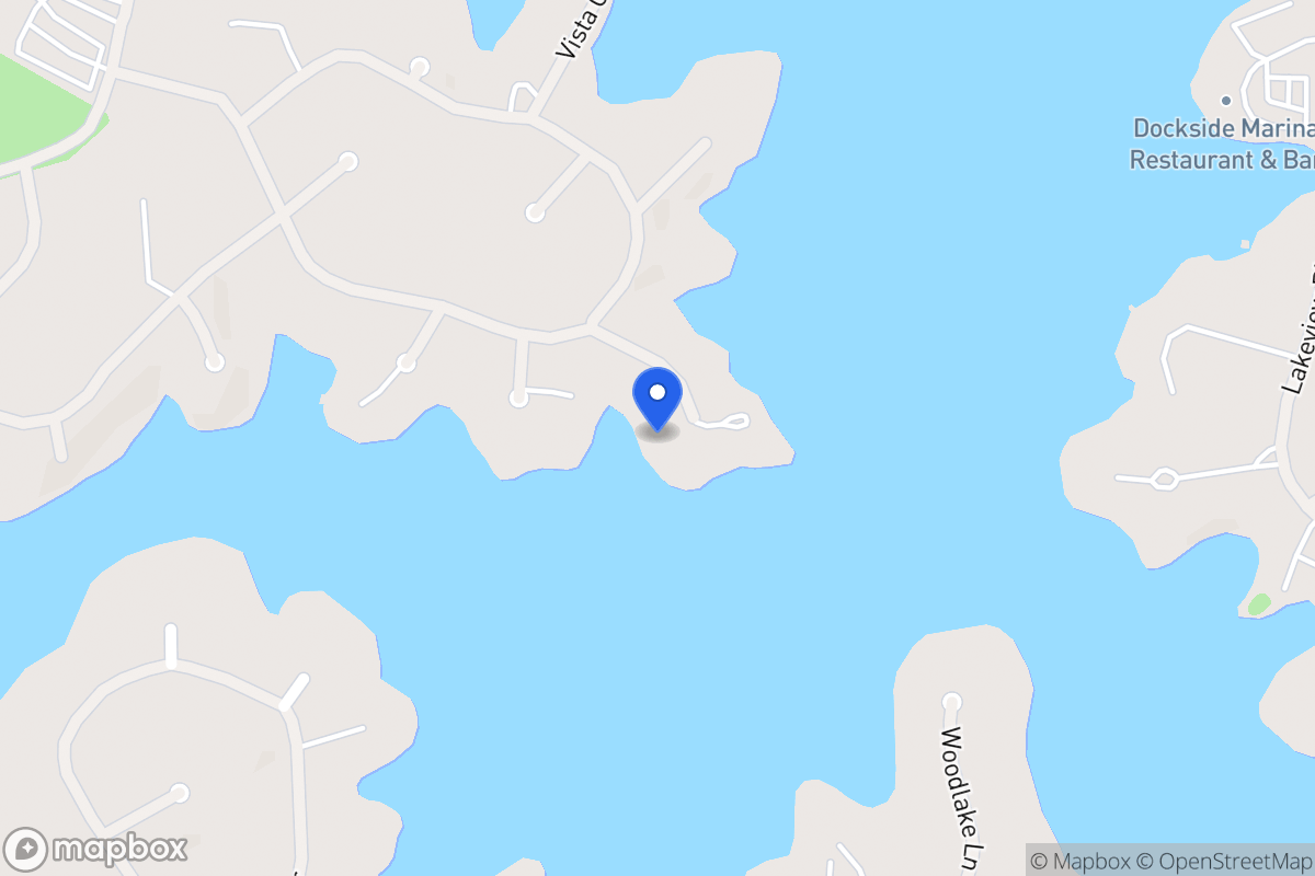 Map of 1132 Lakeshore Ct