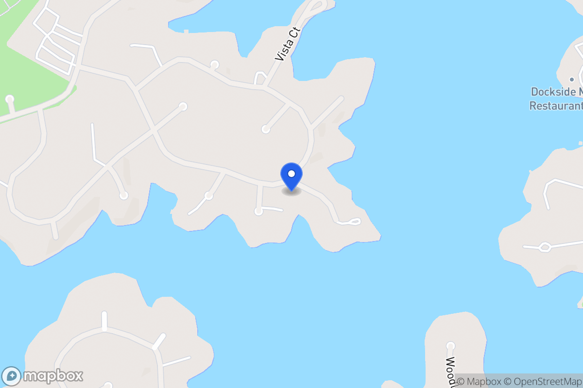 Map of 1136 Lakeshore Ct
