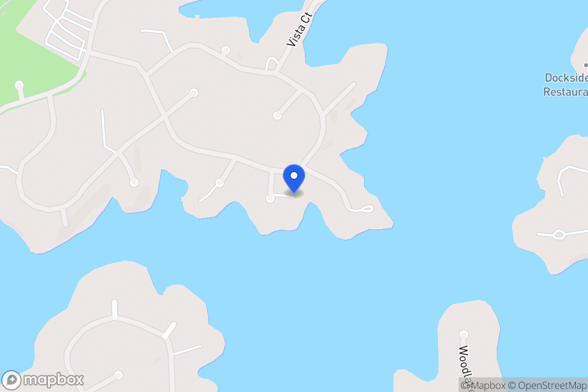 Map of 1138 Hilldale Ct