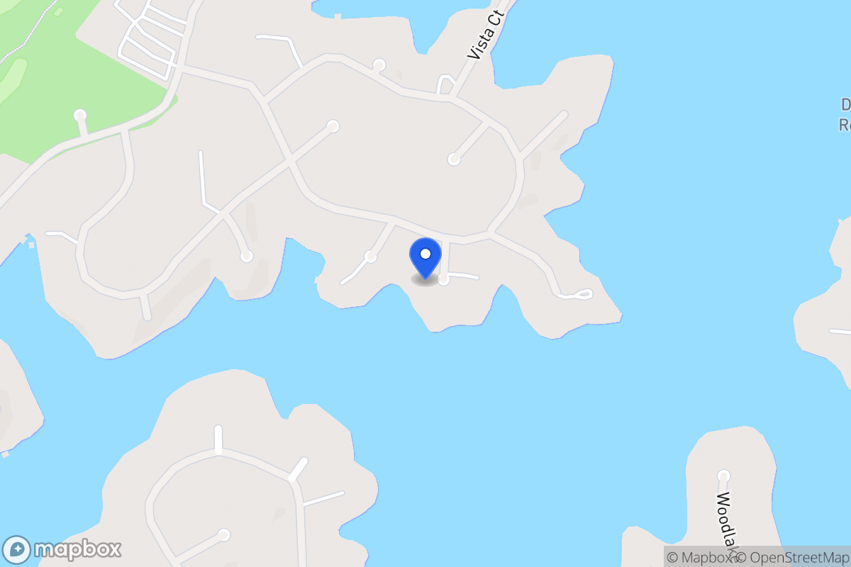 Map of 1142 Hilldale Ct