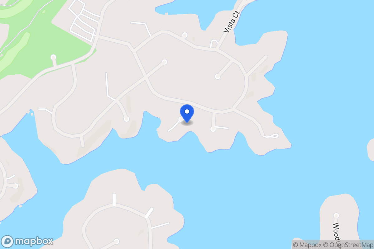 Map of 1145 Overlook Ct