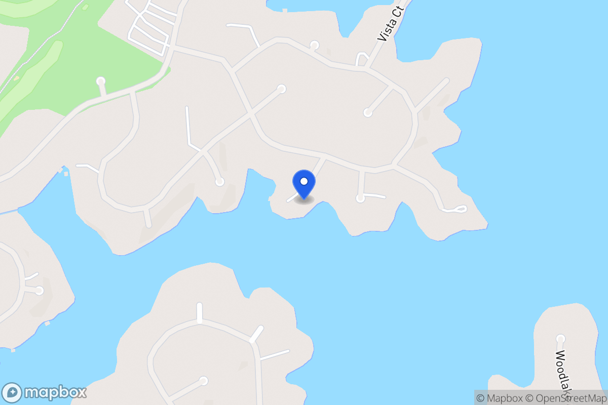 Map of 1146 Overlook Ct
