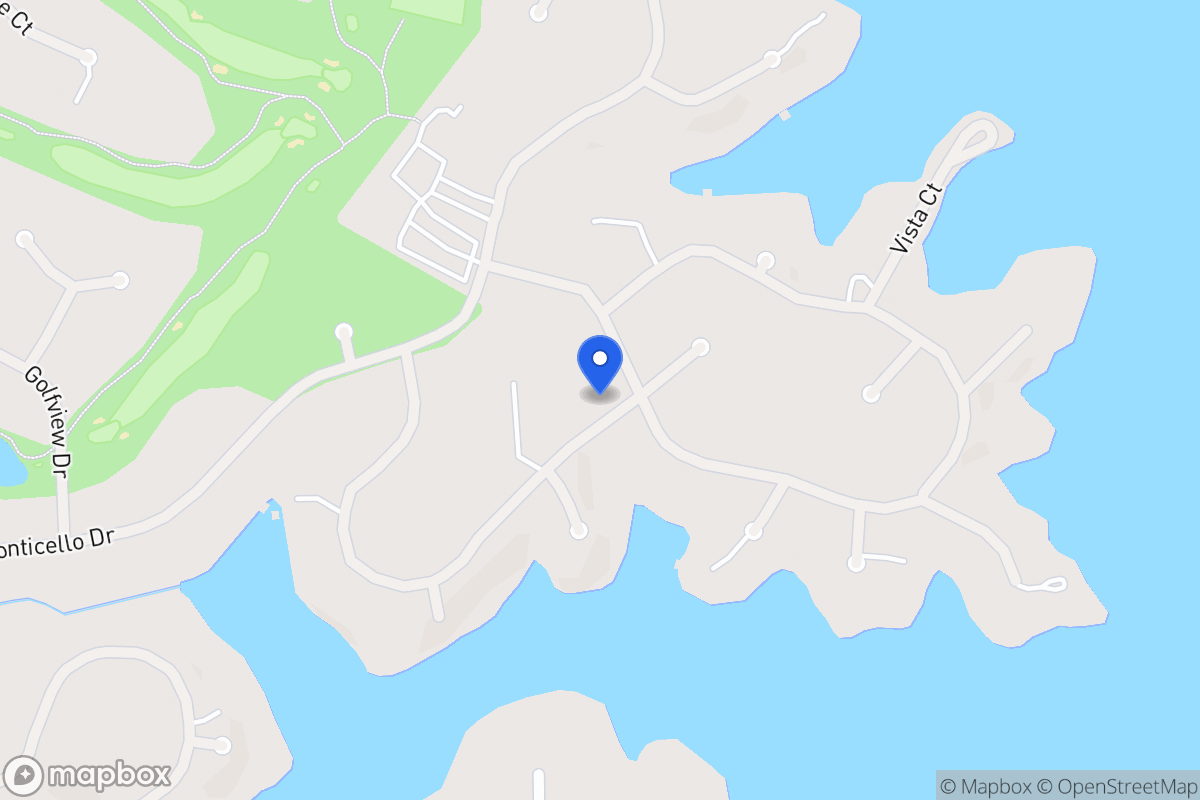 Map of 1155 Magnolia Dr