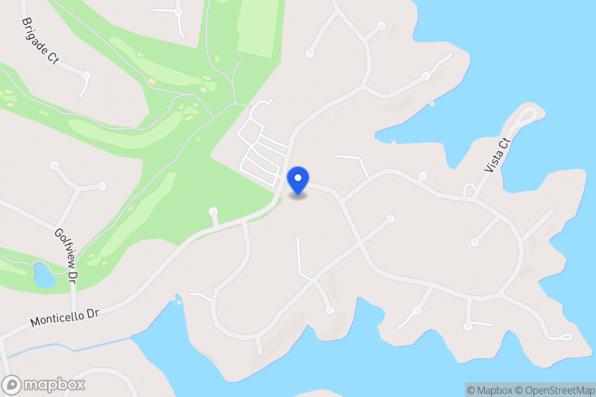 Map of 1160 Magnolia Dr