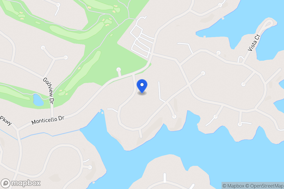 Map of 1165 Plantation Dr