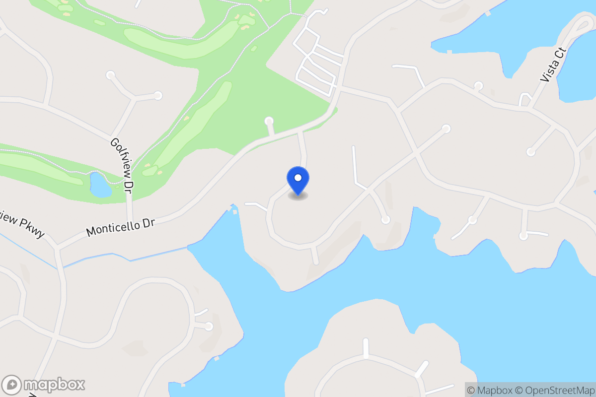 Map of 1167 Plantation Dr