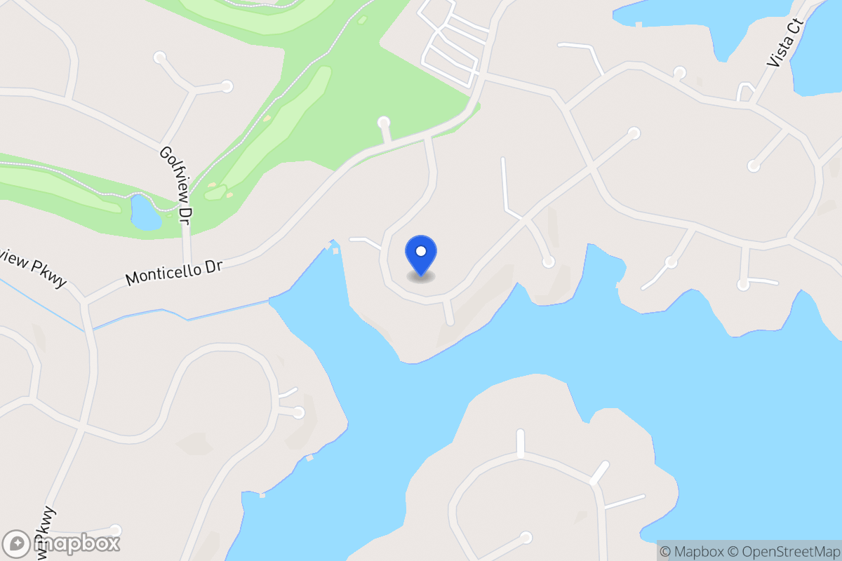Map of 1171 Plantation Dr