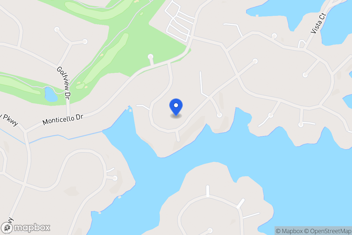 Map of 1172 Plantation Dr