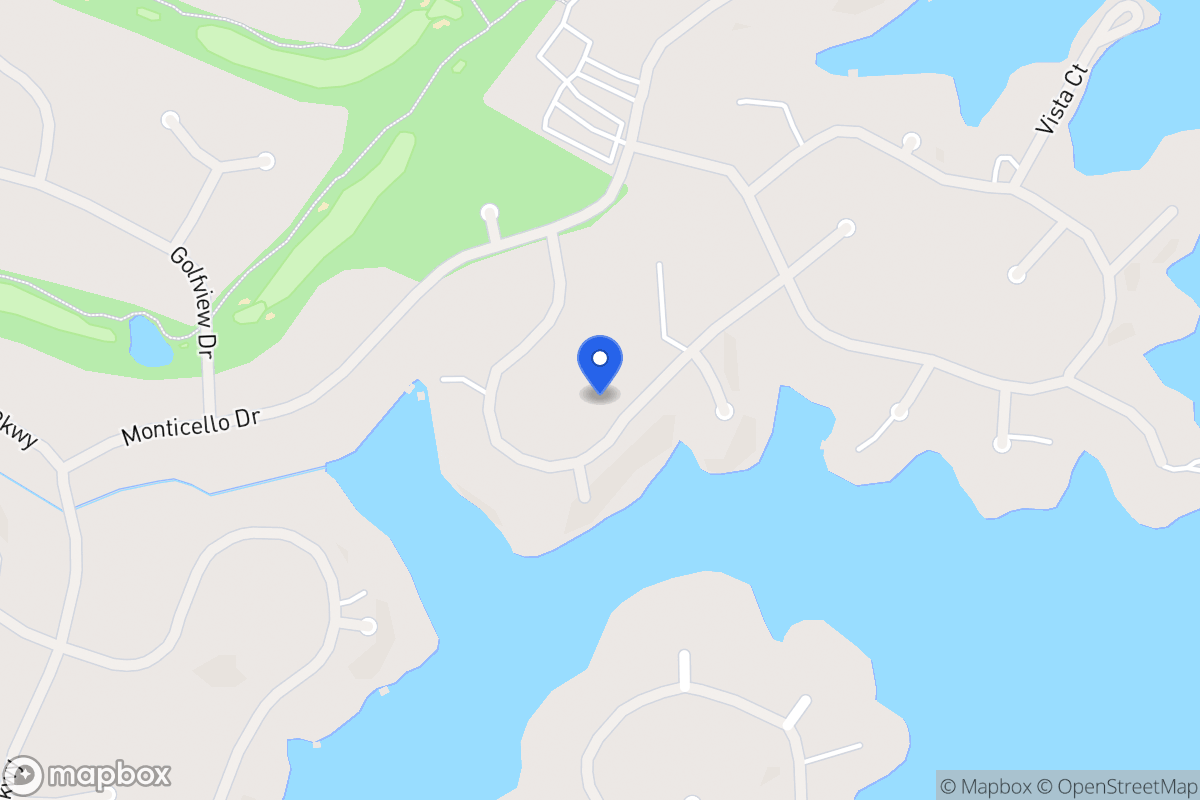 Map of 1173 Plantation Dr
