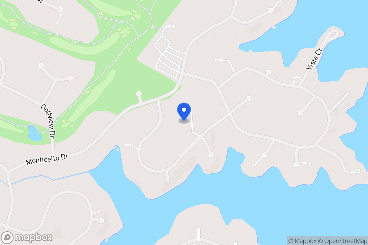 Map of 1176 North Ct