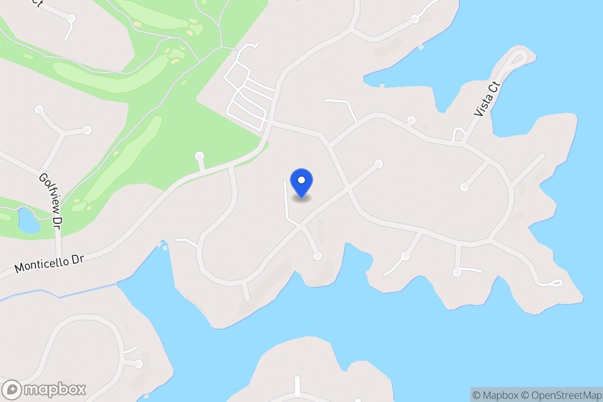 Map of 1180 Plantation Dr