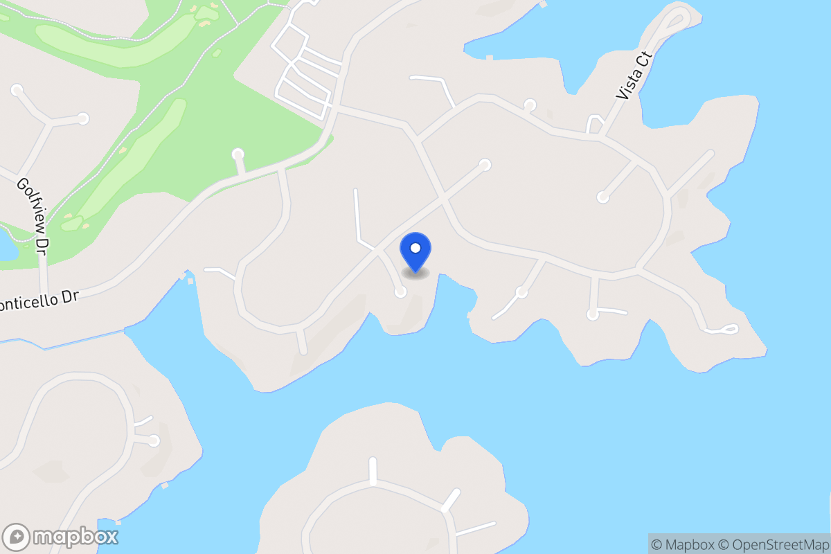 Map of 1182 South Ct