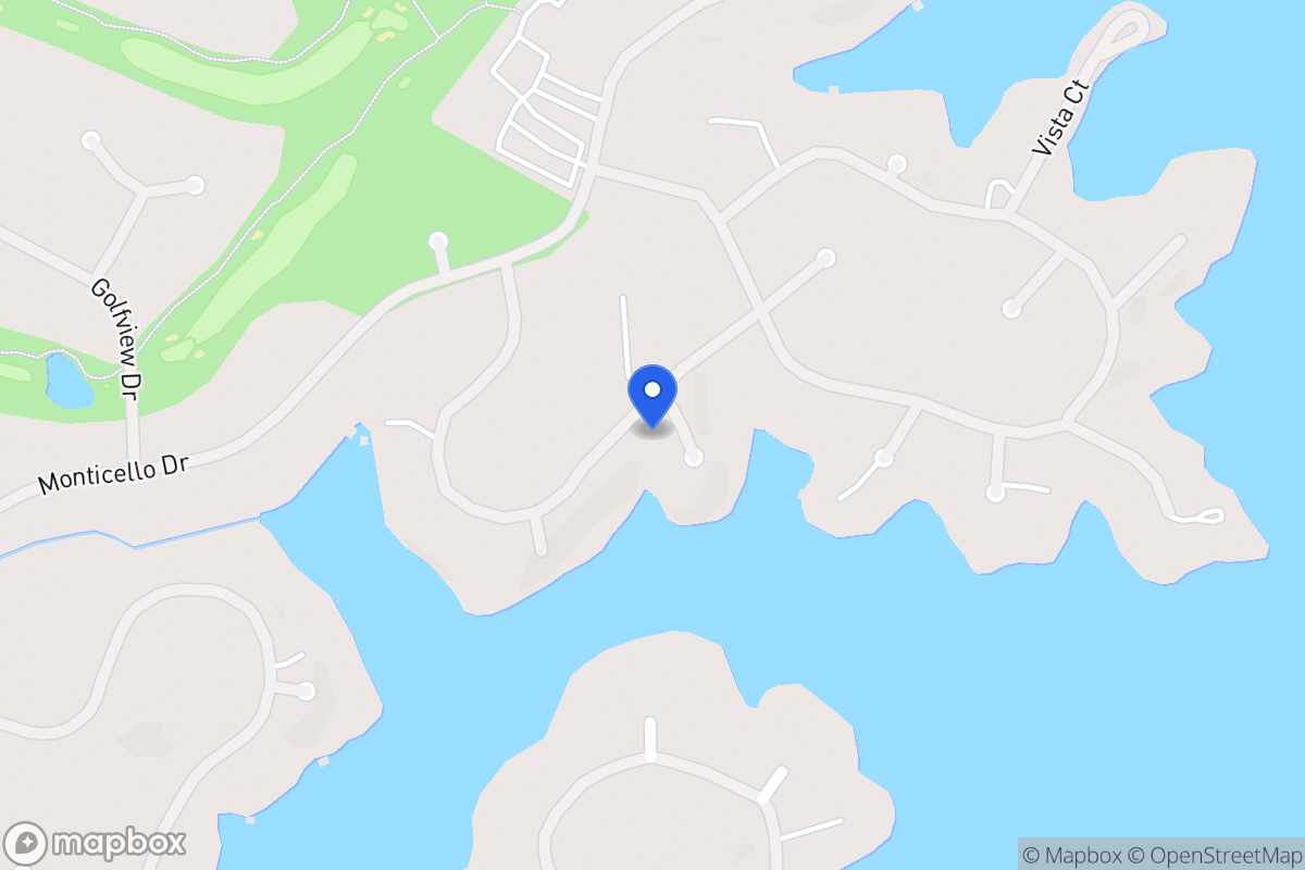 Map of 1186 Plantation Dr