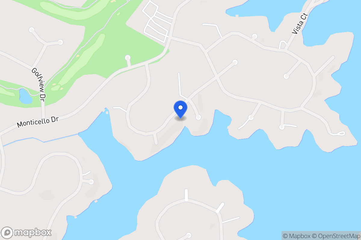 Map of 1187 Plantation Dr