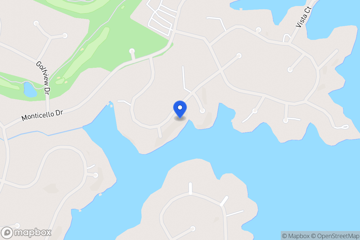 Map of 1188 Plantation Dr