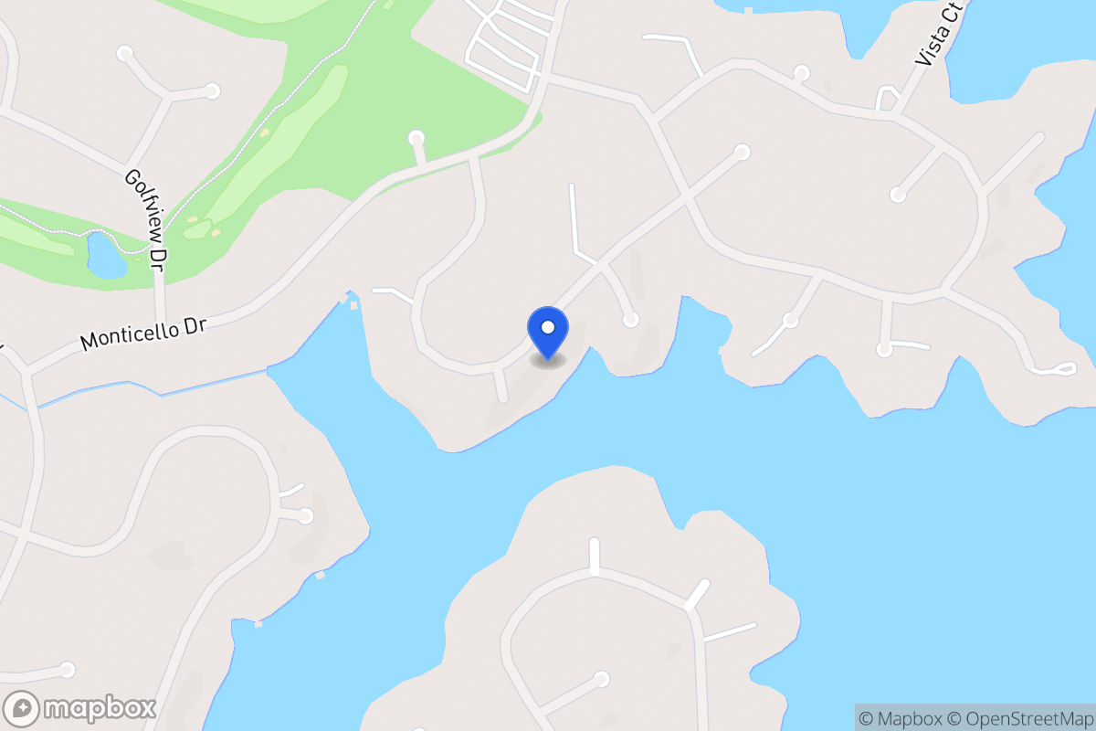 Map of 1189 Plantation Dr