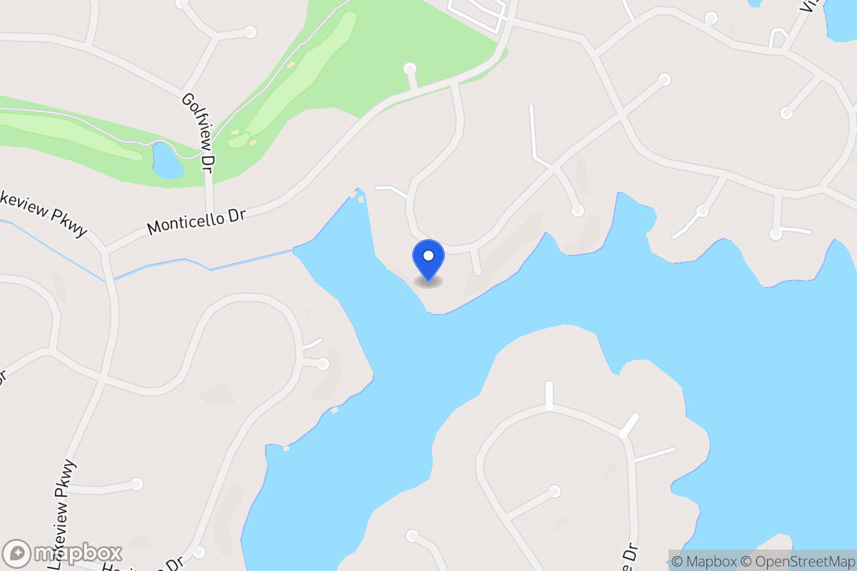 Map of 1194 Plantation Pl