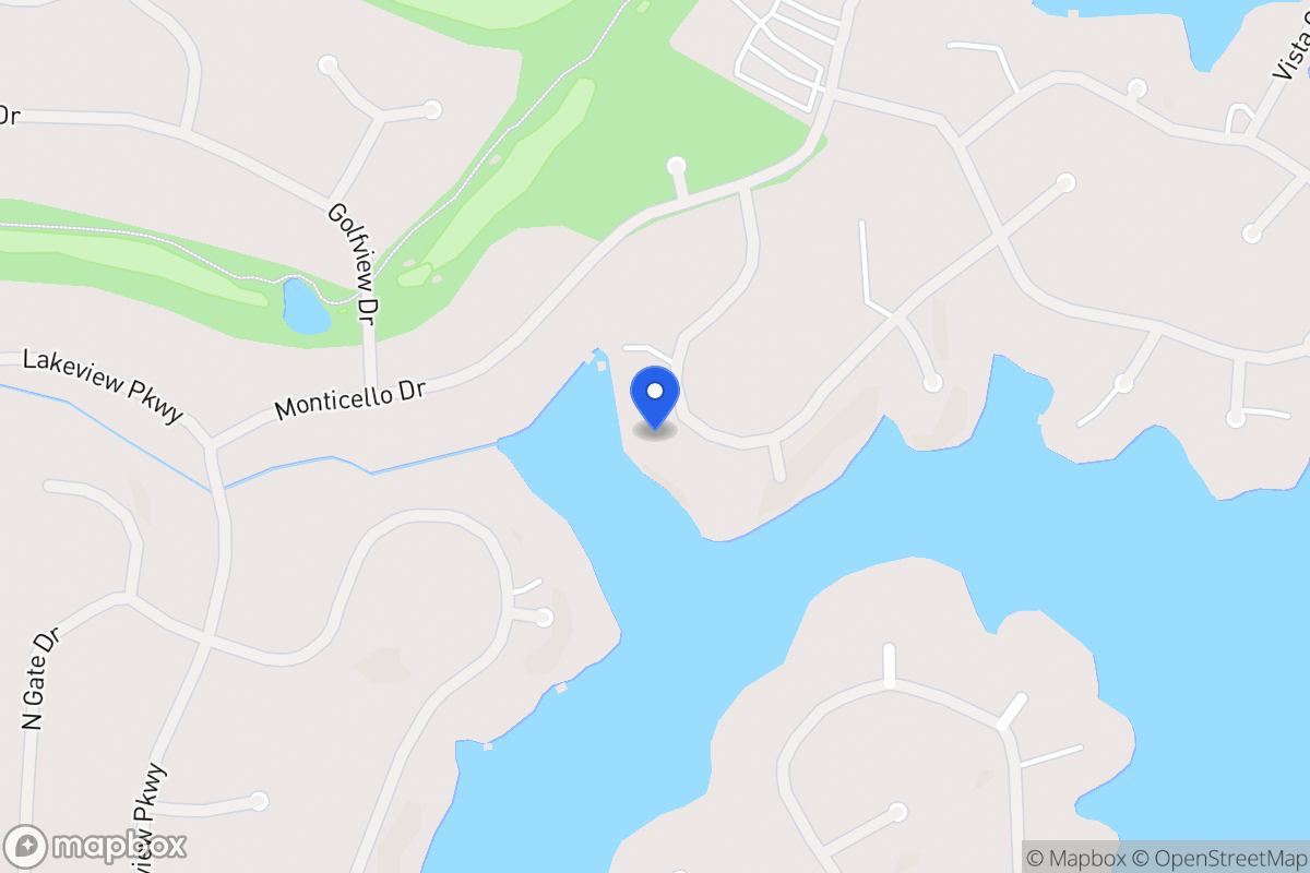 Map of 1197 Plantation Dr