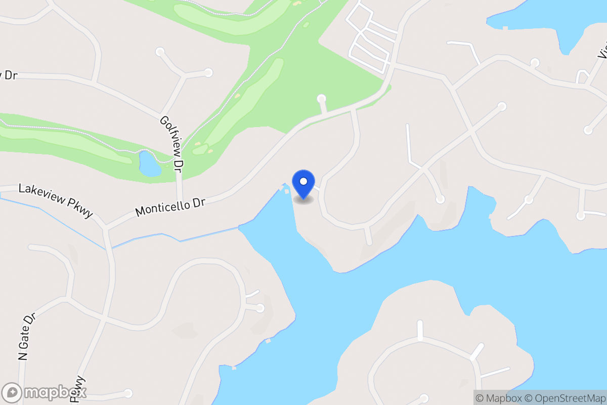 Map of 1198 Plantation Dr